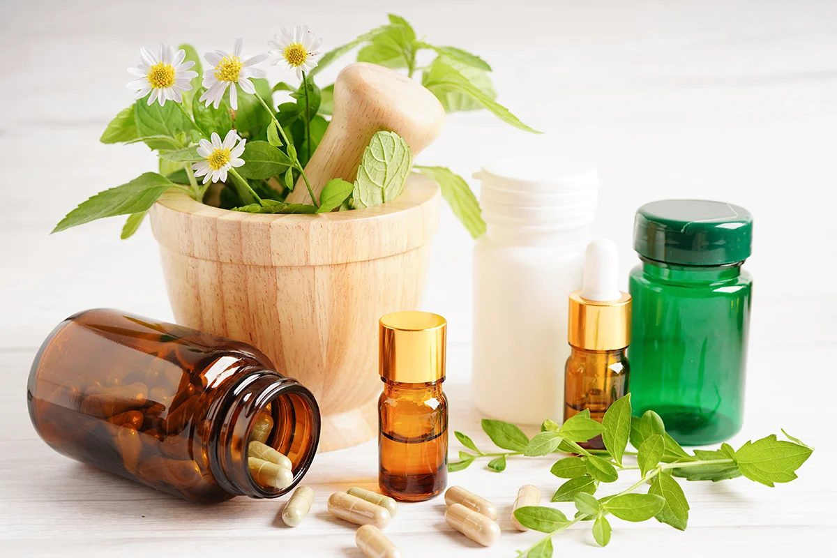 Homeopathic medicine bottles